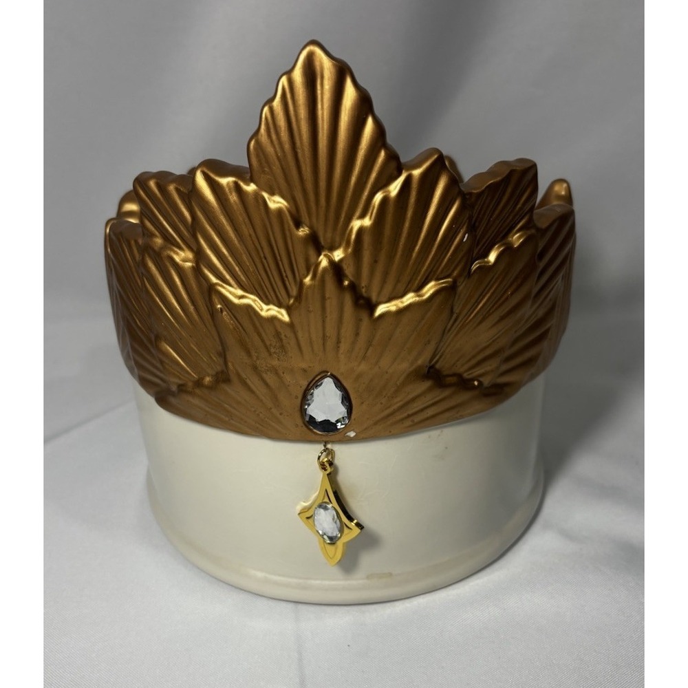 👑Davids Cookies Oz Crown Cookie Jar Disney Oz The‎ Great & Powerful Gold Crown
